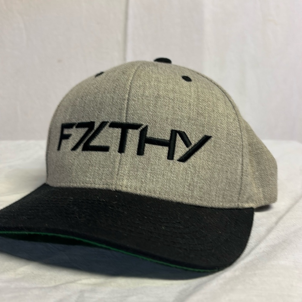 Custom Filthy  Men’s classics Grey /Black SnapBack cap